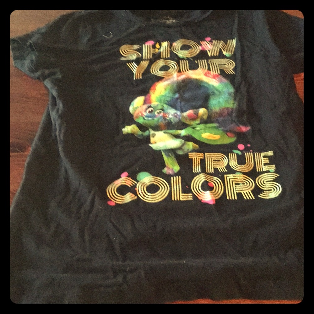 Trolls colourful shirt